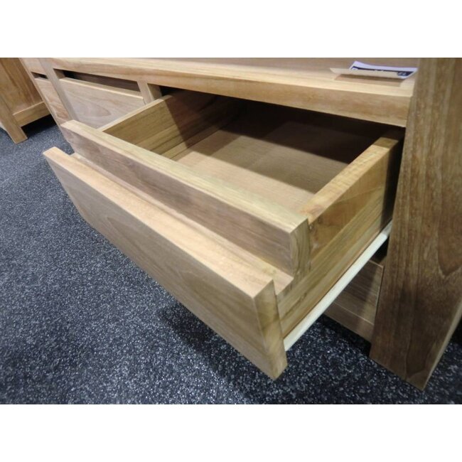 Eastfurn TV cabinet Singaraja 4 drawers, 1 open compartment