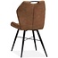 MX Sofa Dining room chair Scala luxor color: Cognac (set of 2 chairs)