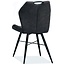 MX Sofa Chaise de salle à manger Scala luxor couleur : Anthracite (lot de 2 chaises)