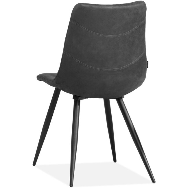 MX Sofa Krzesło Crazy - Antracyt (zestaw 2 krzeseł)