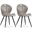 MX Sofa Dining room chair Miracle - Pebble (set of 2 pieces)