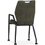 MX Sofa Krzesło Olympic na kółkach - Zielony mech - zestaw 2 szt