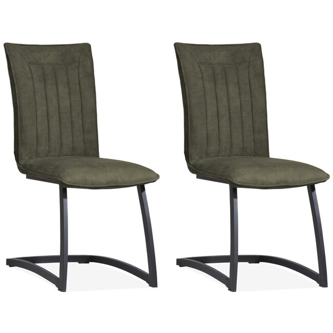 MX Sofa Chair Amara - moss (set of 2 chairs)