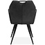 MX Sofa Krzesło do jadalni Puck - Antracyt (zestaw 2 krzeseł)
