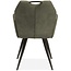 MX Sofa Krzesło do jadalni Puck - Zielony mech (zestaw 2 krzeseł)