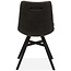 MX Sofa Chaise de salle à manger Nynke - Taupe (lot de 2 chaises)