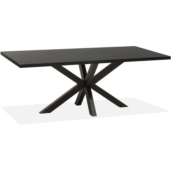 Lamulux Table à manger Novac avec pied en métal matriciel