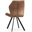 MX Sofa Chaise de salle à manger Alicia - Cognac (lot de 2 chaises)