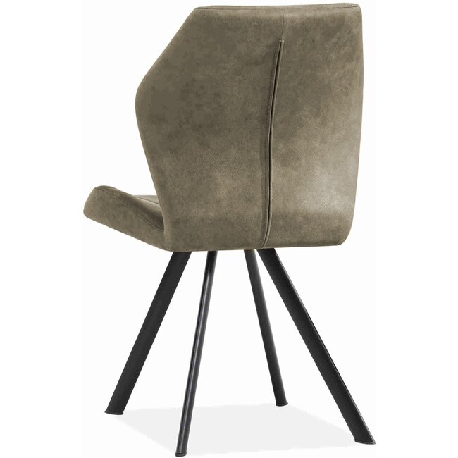 MX Sofa Dining room chair Alicia - Pebble (set of 2 chairs)