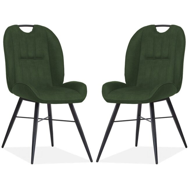 MX Sofa Chaise de salle à manger Shelton - Mousse (lot de 2)