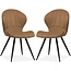 MX Sofa Dining room chair Magic - Cognac (set of 2)