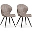 MX Sofa Dining room chair Magic - Pebble (set of 2 pieces)