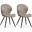 MX Sofa Dining room chair Magic - Pebble (set of 2 pieces)