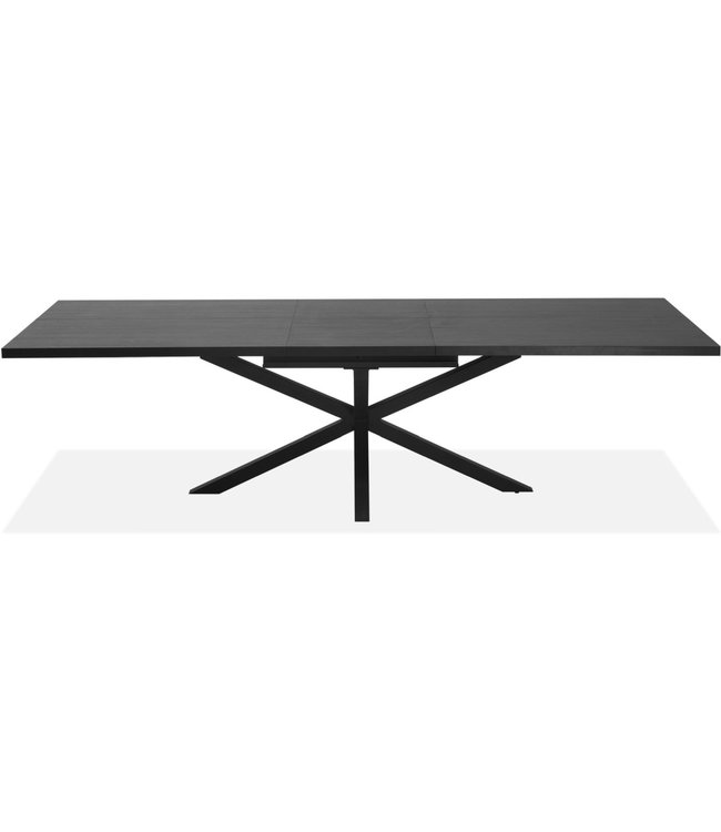 Uitschuifbare sidetable 90x42/302 cm Evolve natuur eiken interne