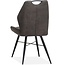 MX Sofa Dining room chair Torro luxor color: Anthracite (set of 2 chairs)