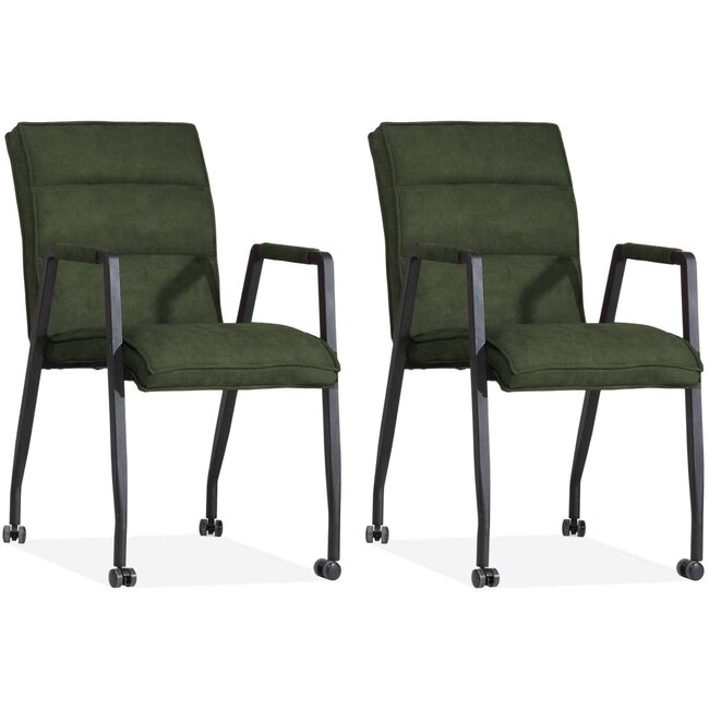 MX Sofa Chair Tyrza - Moss (set of 2 pieces)