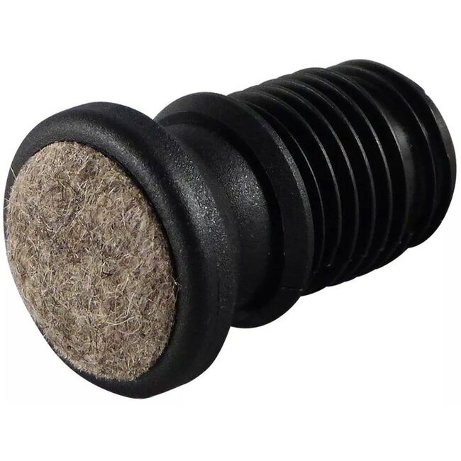 Filzkappe zum Aufstecken mit Metallstift