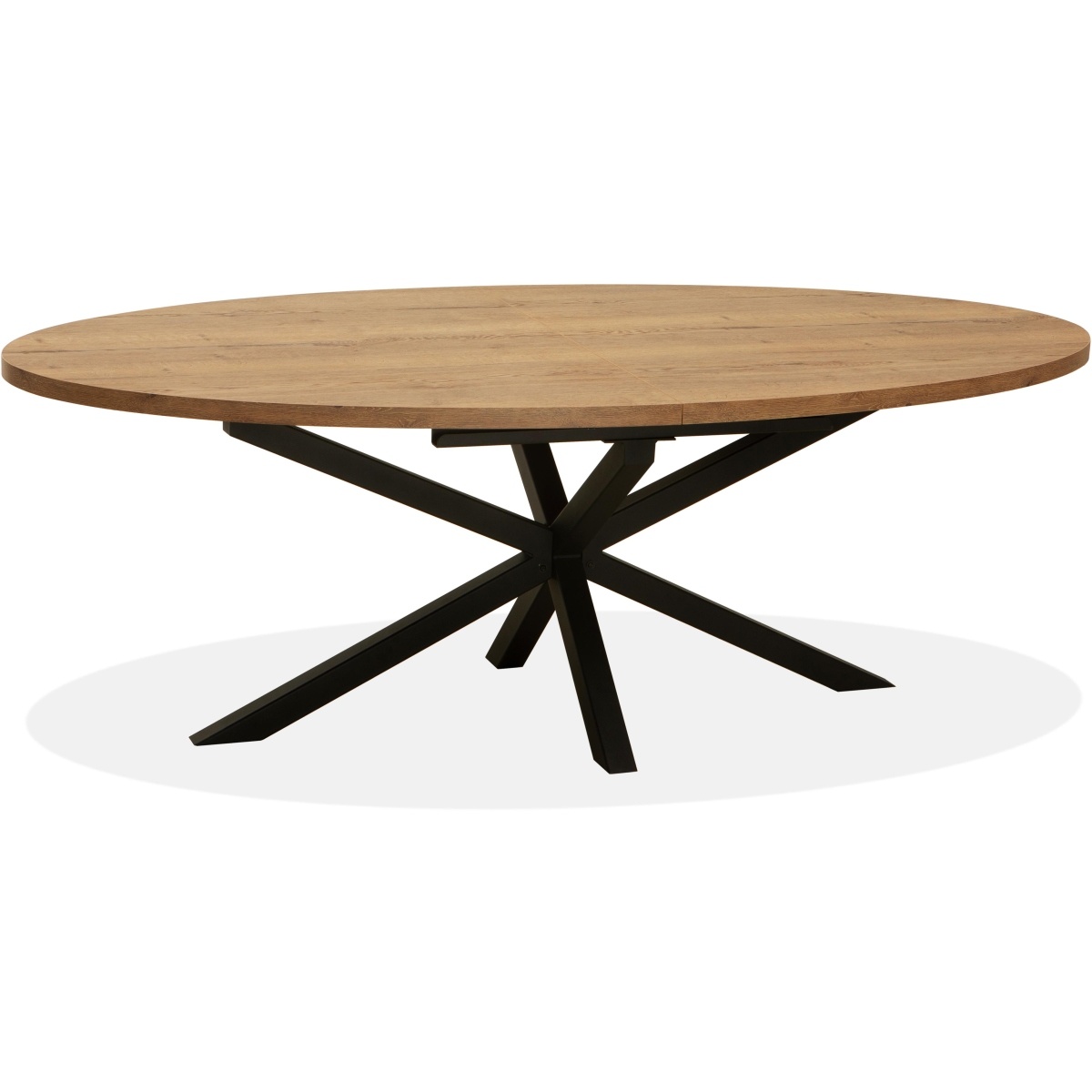 bord hoorbaar Voorschrift Ovale uitschuifbare tafel Vaiana 180 - 234 cm - Decomeubel