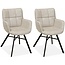 MX Sofa Marcon Dining Chair - Sand (Set of 2)