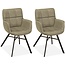 MX Sofa Dining room chair Marcon - Thyme (set of 2 pieces)