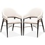 MX Sofa Dining room chair Roma - Pearl (set of 2 pieces)