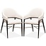 MX Sofa Esszimmerstuhl Roma - Pearl (2er-Set)