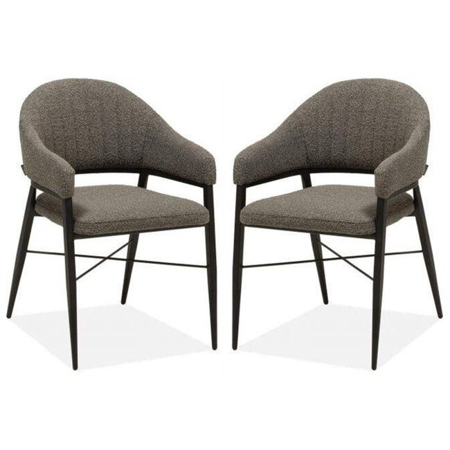 MX Sofa Esszimmerstuhl Roma - Mouse (2er-Set)