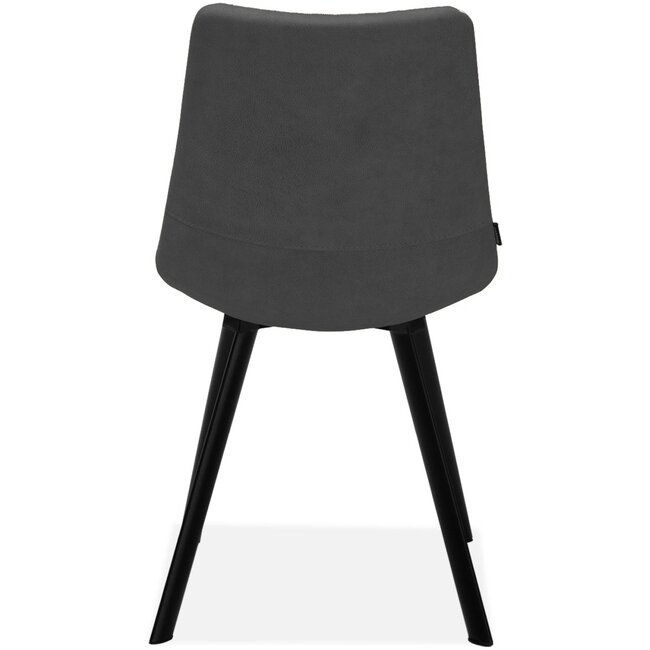 MX Sofa Dining room chair Pluto - Anthracite (set of 2 pieces)