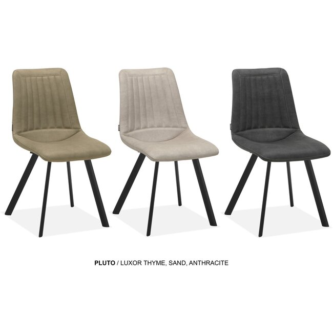 MX Sofa Esszimmerstuhl Pluto - Thymian (2er-Set)