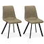 MX Sofa Chaise de salle à manger Pluto - Thym (lot de 2 pièces)