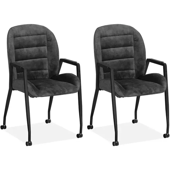 MX Sofa Chaise de salle à manger Canberra-A2 - lot de 2 chaises