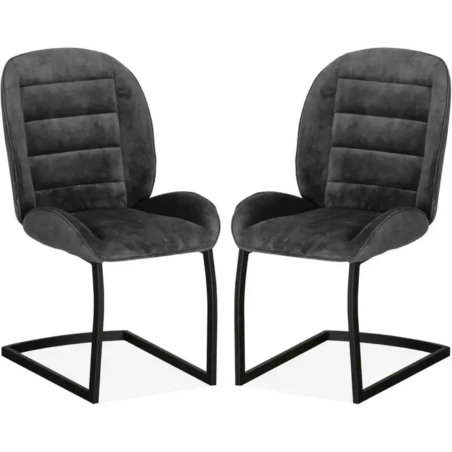 MX Sofa Eetkamerstoel Canberra-A1 - set van 2 stoelen