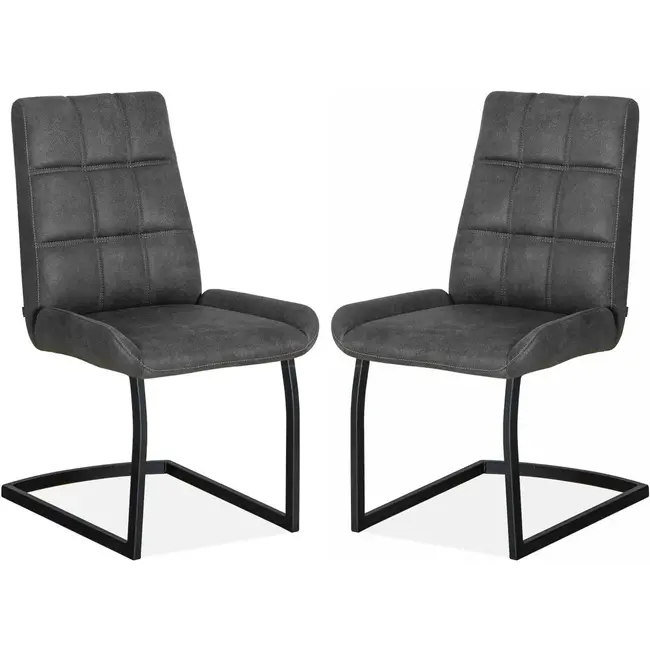 MX Sofa Krzesło do jadalni Brisbane-C1 - zestaw 2 krzeseł