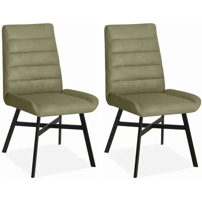 MX Sofa Chaise de salle à manger Brisbane-A3 - lot de 2 chaises