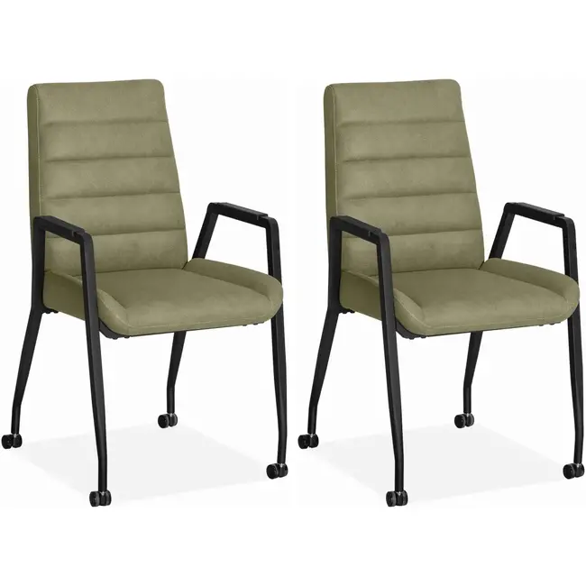 MX Sofa Chaise de salle à manger Brisbane-A2 - lot de 2 chaises