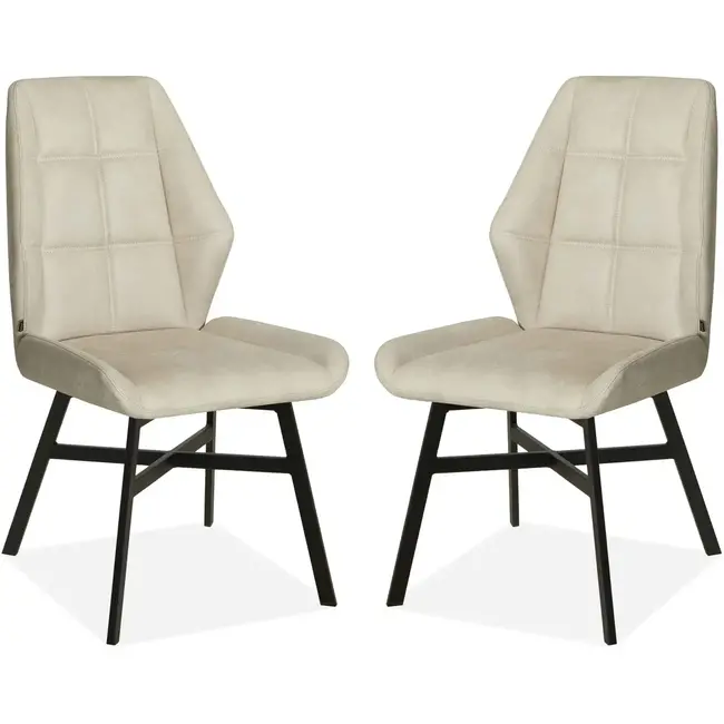 MX Sofa Esszimmerstuhl Albany-C3 – 2er-Set