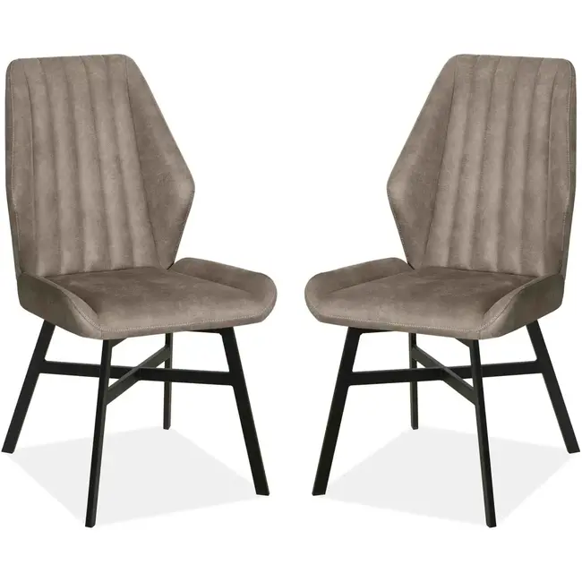 MX Sofa Esszimmerstuhl Albany-B3 – 2er-Set