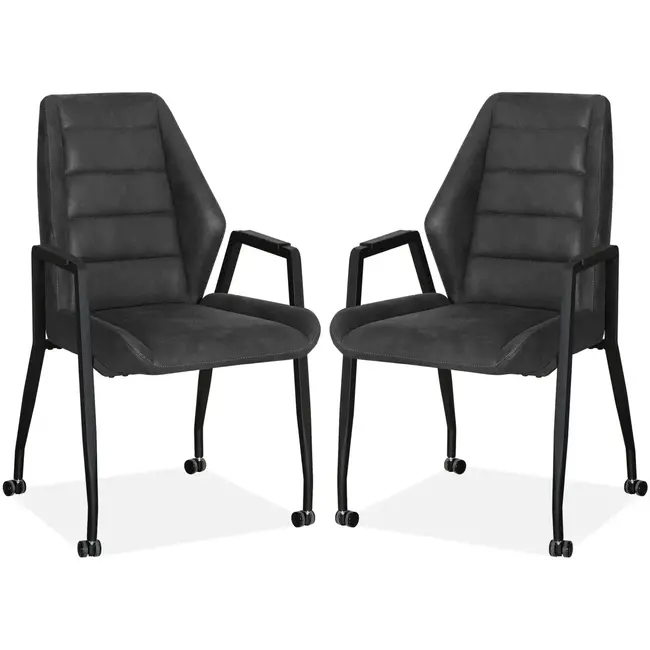 MX Sofa Krzesło do jadalni Albany-A2 - zestaw 2 krzeseł