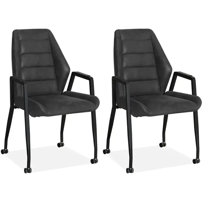 MX Sofa Krzesło do jadalni Albany-A2 - zestaw 2 krzeseł