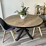 Lamulux Table ronde extensible Isla 130-170 cm
