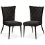 MX Sofa Chaise de salle à manger Ferry - Black (lot de 2 chaises)