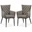 MX Sofa Fleur Dining Chair - Ash (set of 2 chairs)