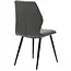 RV Design Krzesło do jadalni Razz - Crest Anthracite (zestaw 4 krzeseł)
