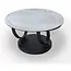 Modulax Coffee table ONTAKE double table top Ø80 cm and Ø57 cm