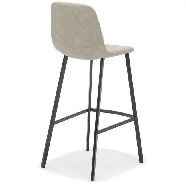 RV Design Krzesło barowe Barita - Beżowy (zestaw 2 krzeseł)