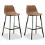 RV Design Bar chair Barita - Cognac (set of 2 chairs)