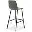 RV Design Chaise de bar Barita - Taupe (lot de 2 chaises)