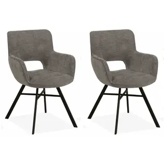 MX Sofa Chaise de salle à manger Mercury - Frêne (lot de 2 chaises)