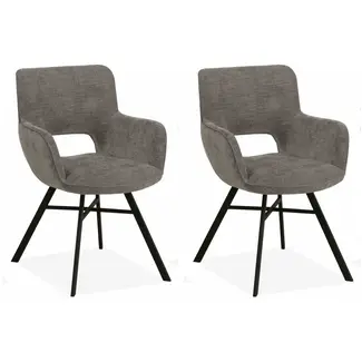 MX Sofa Dining room chair Mercury - Ash (set of 2 chairs)