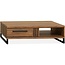 Lamulux Gianlucca coffee table 1 drawer, 1 open compartment